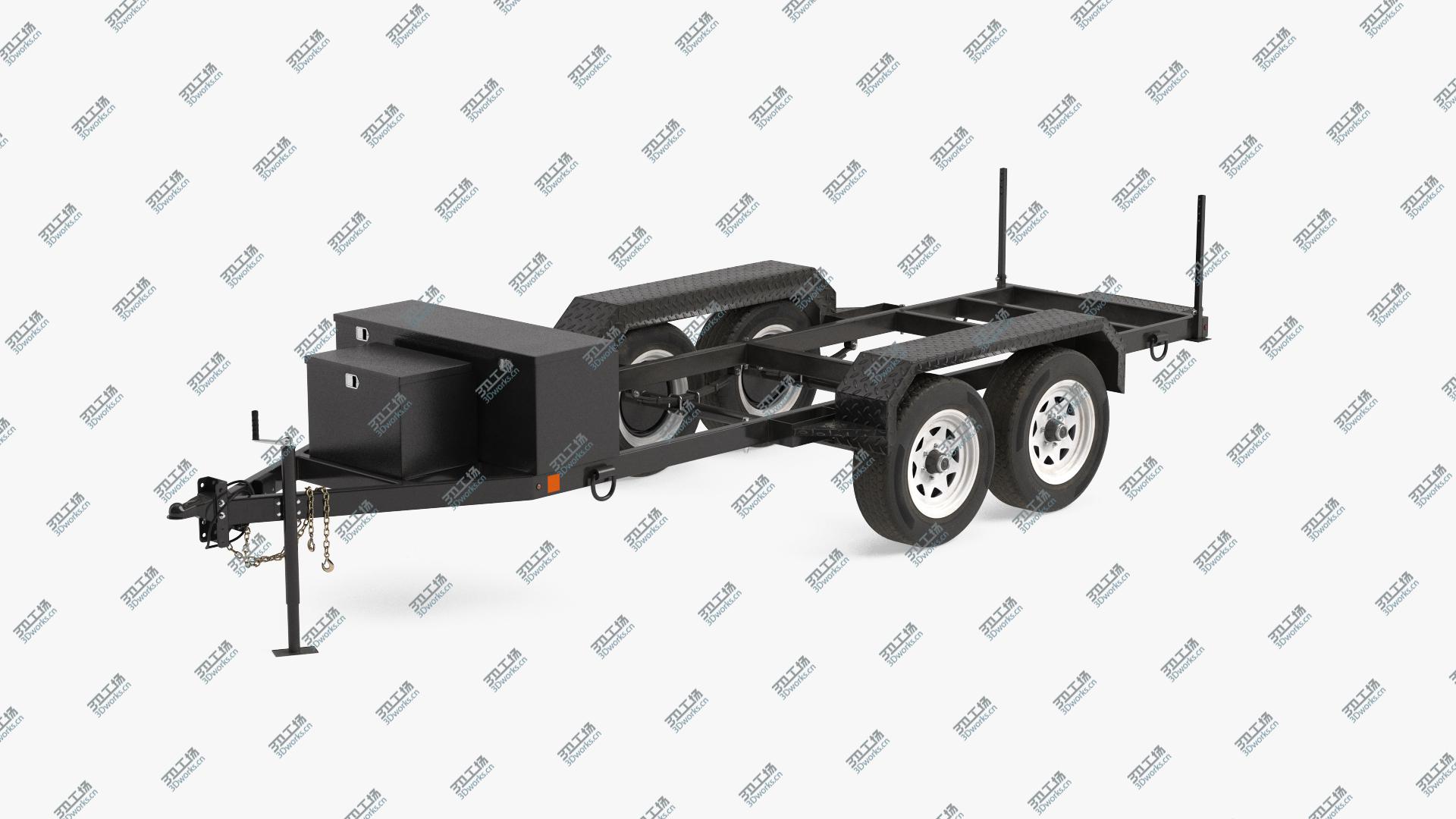 images/goods_img/2021040163/3D Heavy Duty 4 Wheel Trailer Rigged model/2.jpg